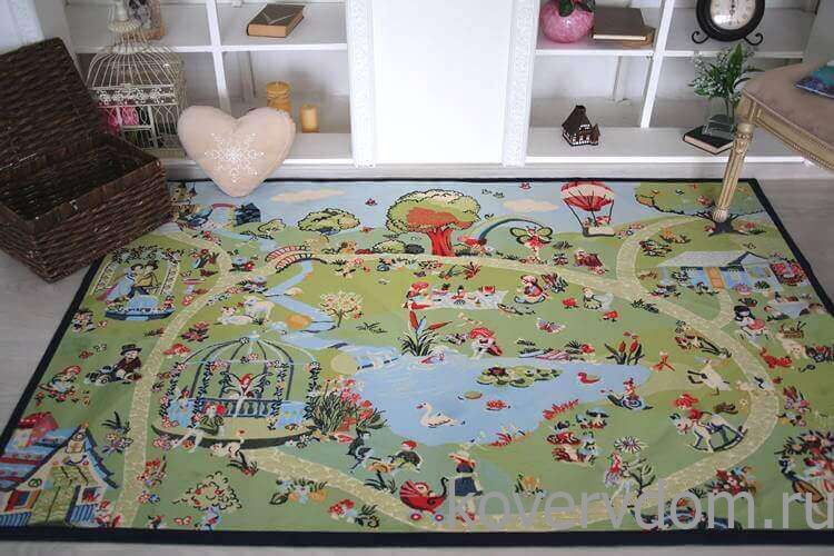 Детский развивающий ковер PTT Sorona Фантазия  Детский развивающий ковер PTT Sorona Фантазия