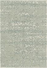 Рельефный ковер серый из вискозы GENOVA R 38381 6565 90