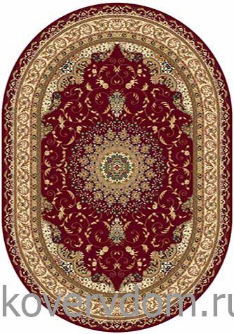 Ковер BUHARA d027 RED Овал