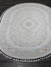 Ковер HUNKAR 07928T BLUE / BLUE Овал