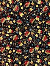 Оранжевый ковер ХОХЛОМА