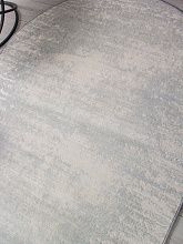 Пушистый ковер CUBA F270 BLUE Овал