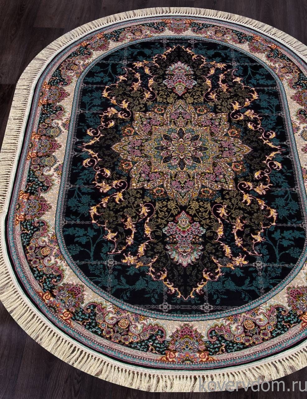 Ковер TEHRAN 7586 NAVI Овал