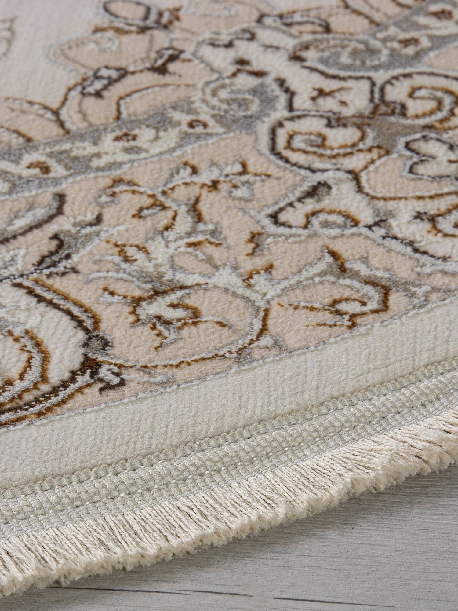 Ковер ZARINA M107A CREAM / CREAM Овал