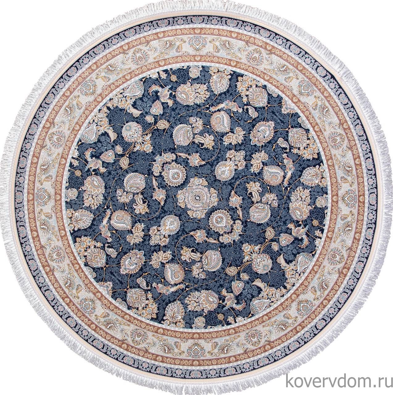 Ковер FARSI 1500 G136 DARK BLUE Круг