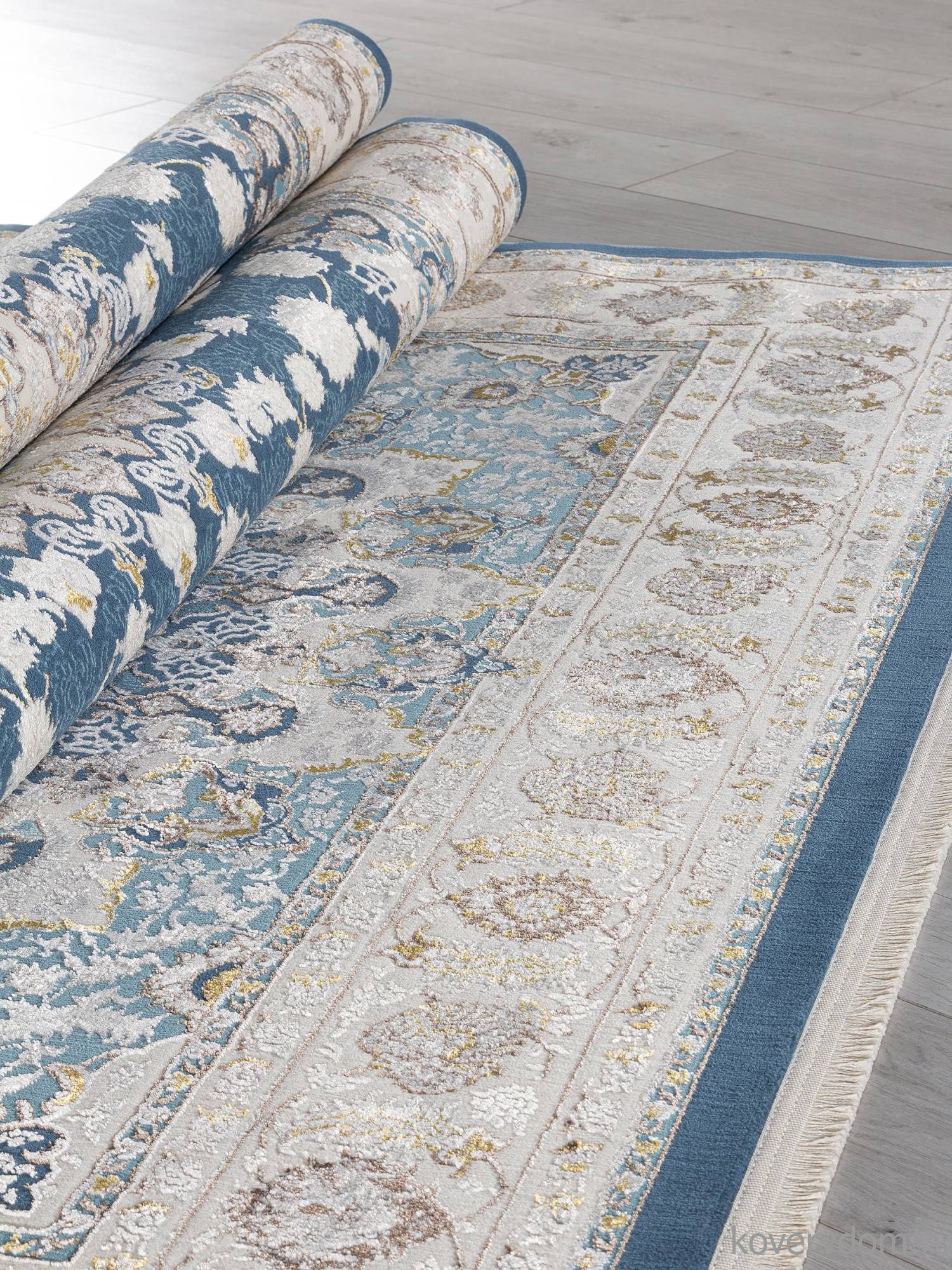 Ковер DELINA A050B D.BLUE / CREAM