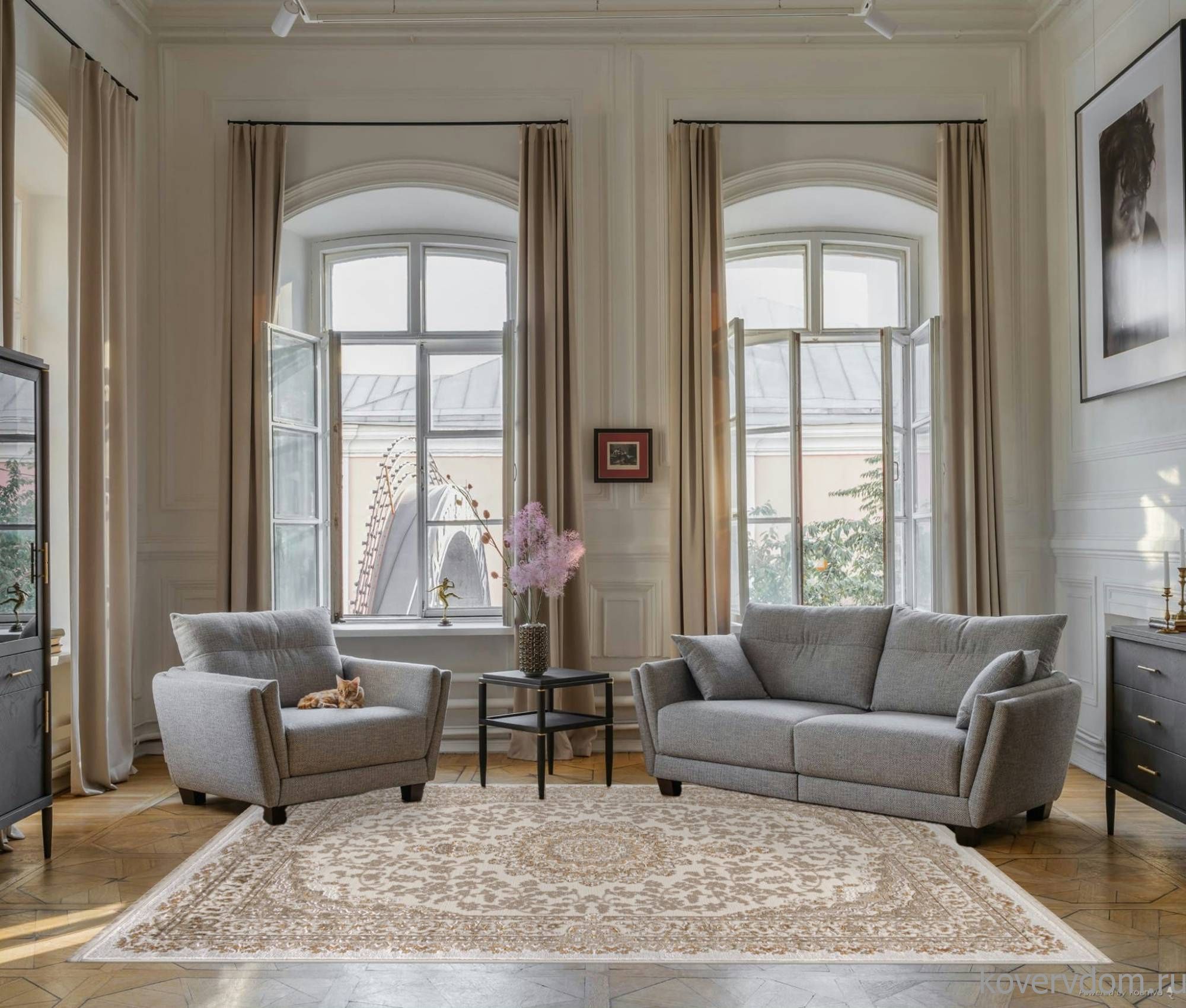 Ковер MOSSO 27239A CREAM / BEIGE