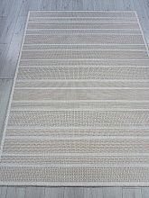 Пушистый овальный ковер KAIR S157 BEIGE