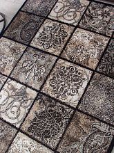 Круглый ковер VALENCIA ДЕЛЮКС D328 BROWN / КОРИЧНЕВЫЙ