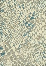 Овальный рельефный ковер из вискозы GENOVA R 38199 6565 61