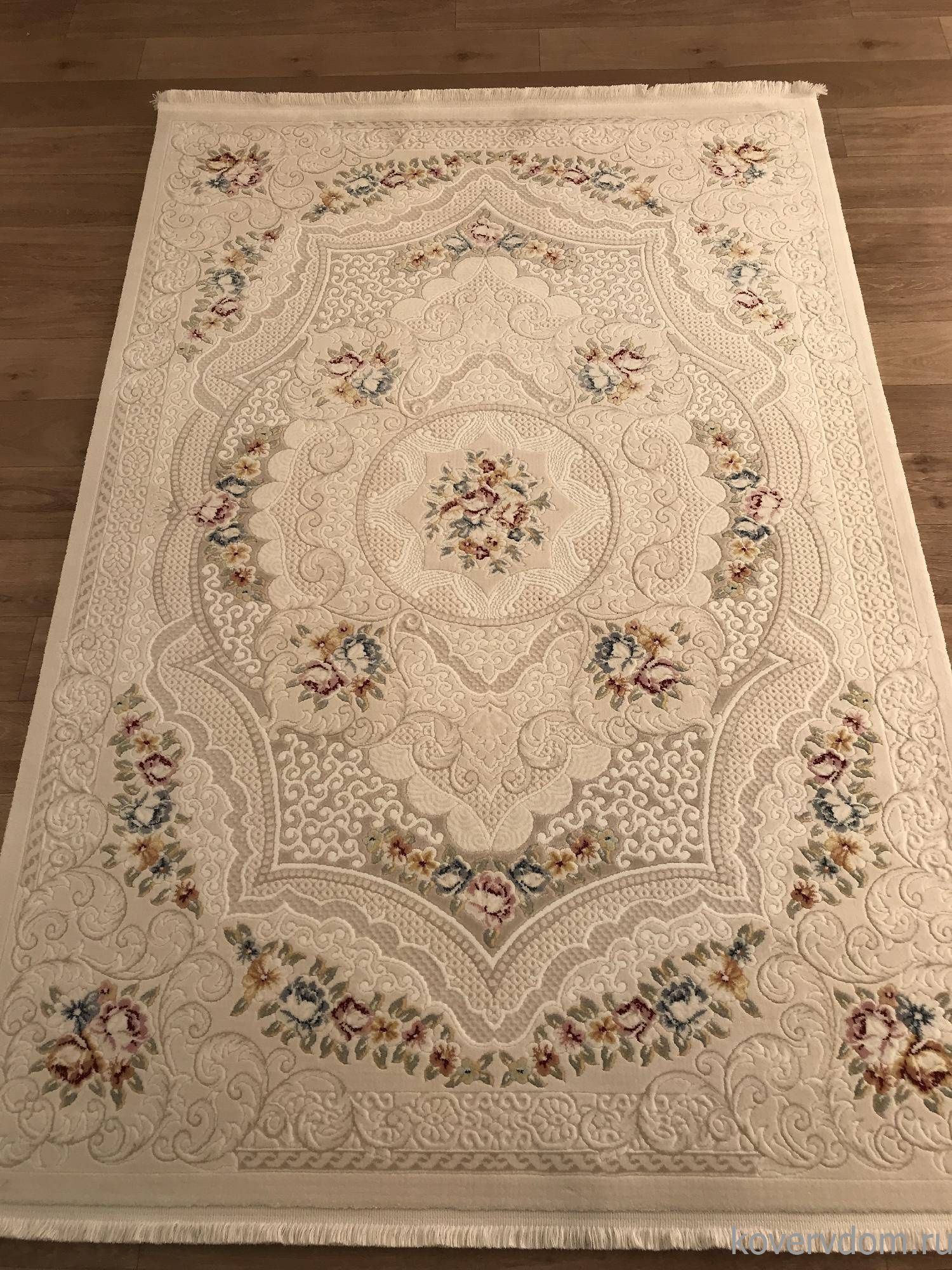 Ковер TRUVA D5754A CREAM / CREAM Ковер TRUVA D5754A CREAM / CREAM