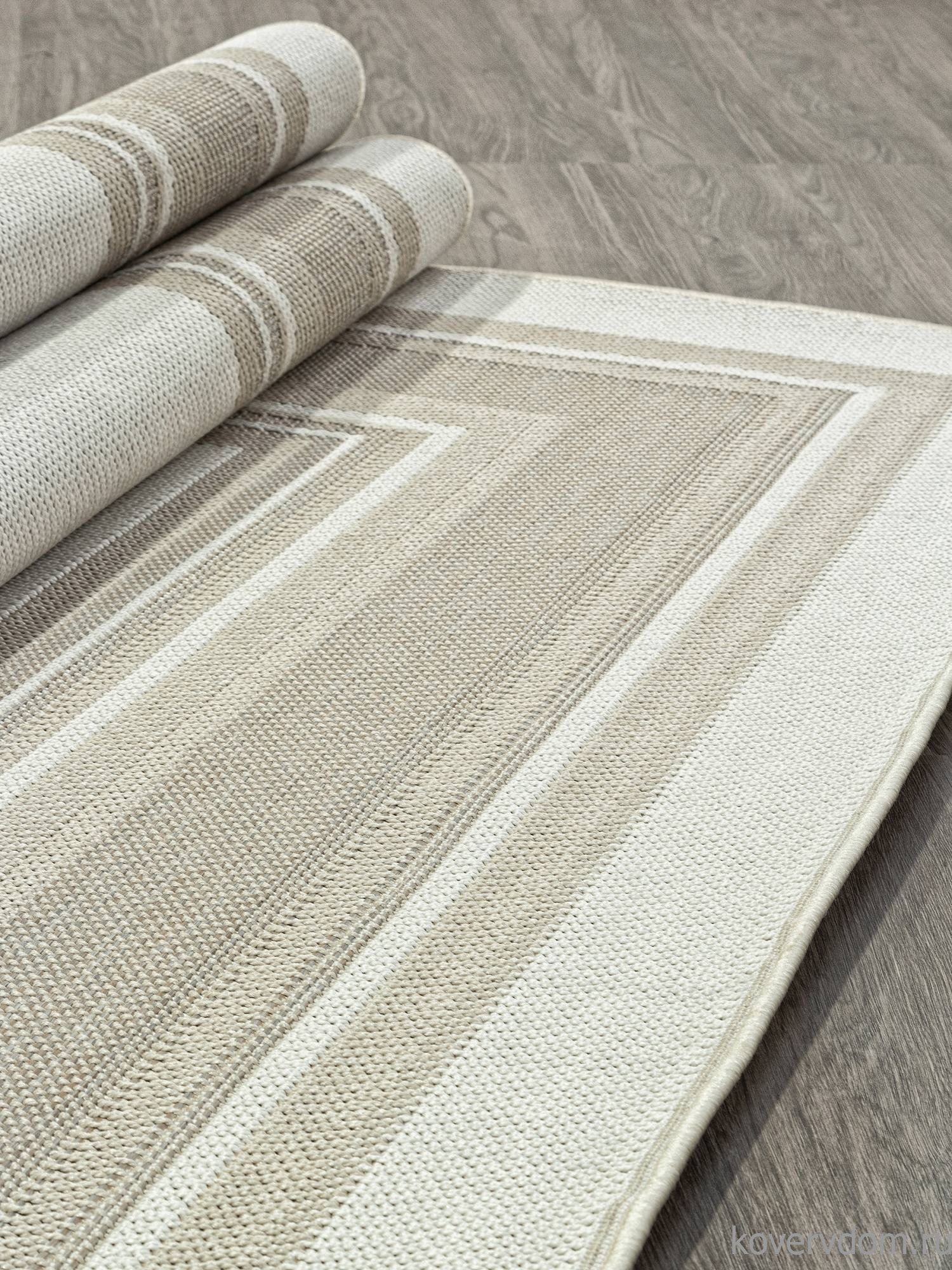 Ковер-циновка INDIGO S123 BEIGE Ковер-циновка INDIGO S123 BEIGE