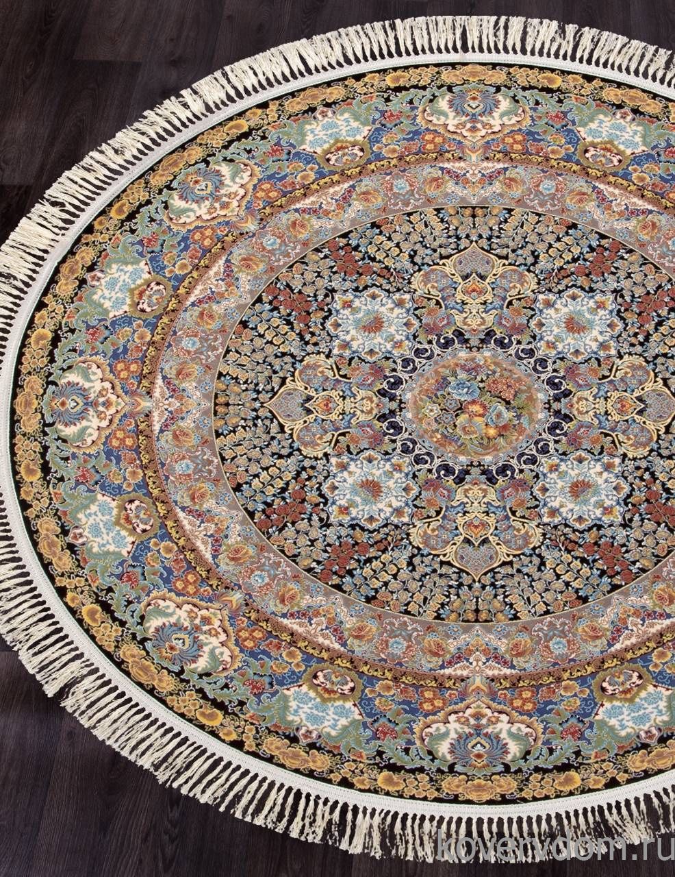 Ковер SHIRAZ Ghoghnos BROWN Круг Ковер SHIRAZ Ghoghnos BROWN Круг