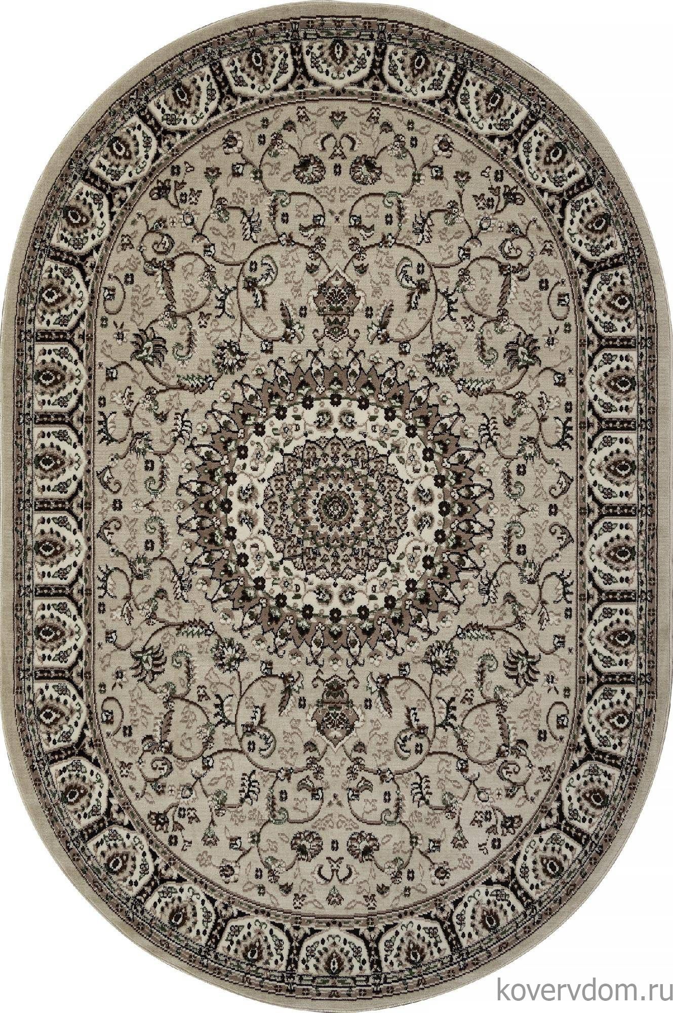 Ковер GAVANA-A D409 BEIGE Овал Ковер GAVANA-A D409 BEIGE Овал
